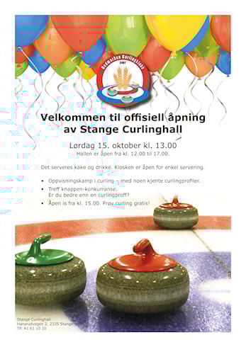 Velkommen til åpning